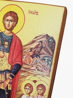Икона под старину Святой Уар