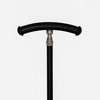 Жезл игуменский деревянный никель