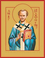 Икона ИОАНН Златоуст, архиепископ Константинопольский, Святитель (ЗОЛОЧЕНИЕ)