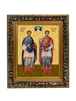 Образ святых Косьмы и Дамиана, мучеников-бессребреников, 09КД1