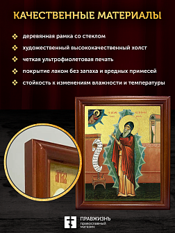 Икона Симеон Новый Богослов преподобный с золочением, деревянная рамка со стеклом 15х18х2 см 1234 Икона Симеон Новый Богослов преподобный с золочением, деревянная рамка со стеклом 15х18х2 см 1234