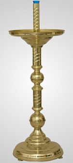 Подсвечник песочный золочение