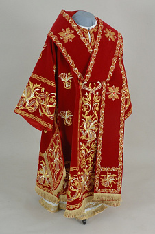 Облачение архиерейское №61 бархат вышивка а/м