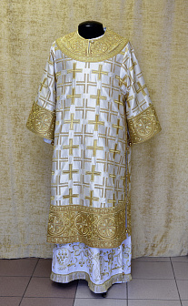 Облачение архиерейское №097 шелк натуральный вышитый галун а/м