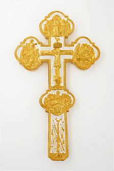 Крест напрестольный №4 гальванопластика / золочение, серебрение