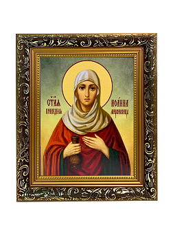 Икона Иоанна Мироносица Праведная на холсте 178