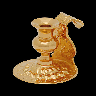 Подсвечник номерной №2 золочение