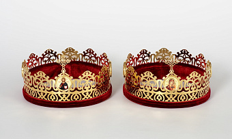 Венцы №5 золочение (пара)