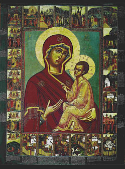 Икона Пресвятой Богородицы ТИХВИНСКАЯ (ПОД СТАРИНУ)