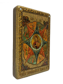 Икона ''Богородица Неопалимая Купина'' ручной работы