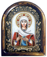 Икона ТАТИАНА (Татьяна) Римская, Мученица (БИСЕР, КАМНИ)