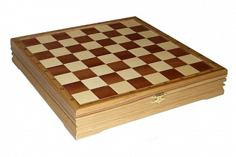 Шахматы классические малые деревянные, 32*32см (высота короля 2,75")