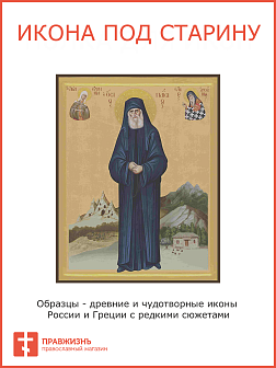 Икона ПАИСИЙ Святогорец, Преподобный (ПОД СТАРИНУ)