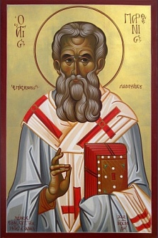 Парфений Лампсакийский, епископ, святитель икона