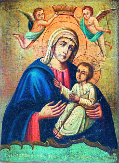 Икона под старину Браиловская Божией Матери