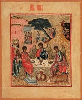 Православная икона "Святая Троица"