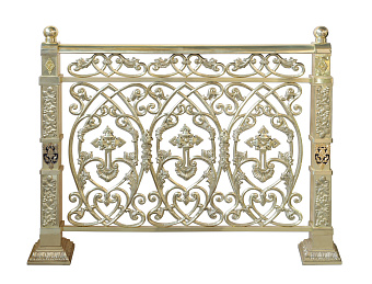 Решетка на солею №7 лак