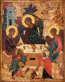 Икона Святая Троица Икона Святая Троица