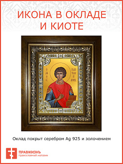 Икона ПАНТЕЛЕИМОН Целитель, Великомученик