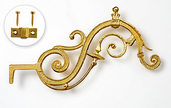 Кронштейн №2 средний для лампады золочение Кронштейн №2 средний для лампады золочение