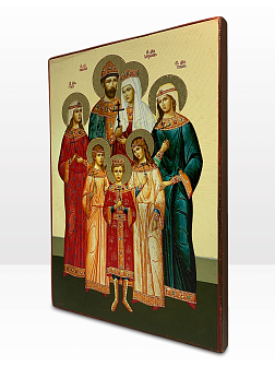 Икона 058 Царская Семья 21х30