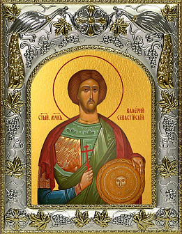 Икона складень Валерий Севастийский и Ангел Хранитель 039 Икона складень Валерий Севастийский и Ангел Хранитель 039