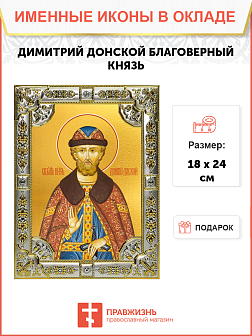 Икона Димитрий Донской благоверный князь