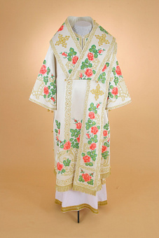 Облачение архиерейское №70 шерсть вышитое (гладь)