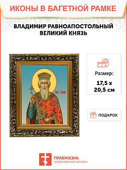 Образ святого Владимира, равноапостольного князя, 09В3 Образ святого Владимира, равноапостольного князя, 09В3