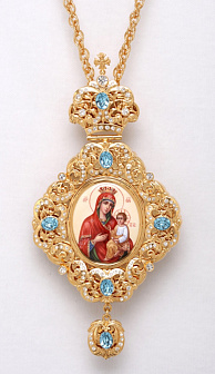 Панагия №102 / золочение / серебро (УИН)