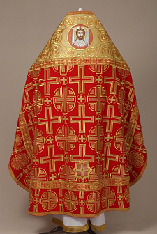 Облачение иерейское №03 комбинир.шерсть+глазет вышитое а/м