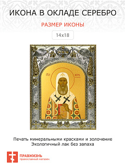 Икона Петр, митрополит Московский, святитель