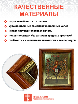 Икона Спас Древо Жизни