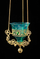 Лампада филигранная №3 / золочение