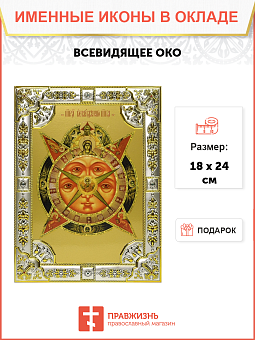 Икона освященная Всевидящее Око