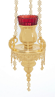 Лампада подвесная №53 золочение