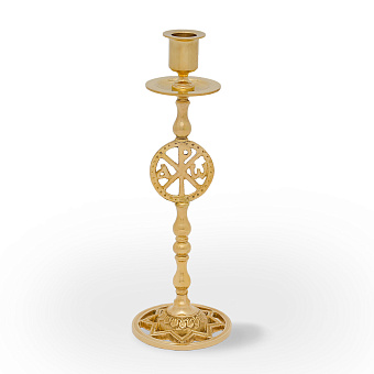 Подсвечник 1 свеча с символикой