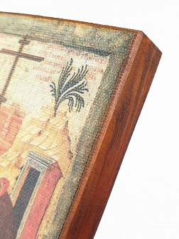 Икона под старину Преподобный Савватий Тверской