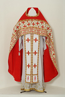 Облачение иерейское №51 ткань габардин вышитое а/м Облачение иерейское №51 ткань габардин вышитое а/м