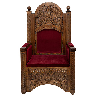 Кресло-трон №6-2 дуб