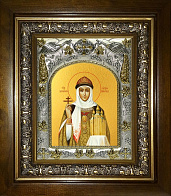 Икона Ольга равноапостольная великая княгиня, в деревяном киоте