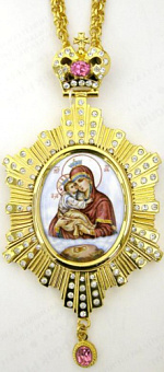 Панагия №119 / золочение / серебро (УИН)