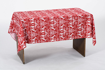 Скатерть рождественская 190 х 150 (сублимационная печать) №1