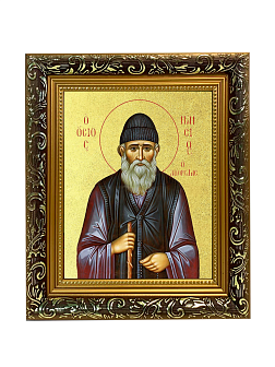 Икона "Паисий Святогорец", св. прп., с золочением поталью, 09081-УЛ Икона "Паисий Святогорец", св. прп., с золочением поталью, 09081-УЛ