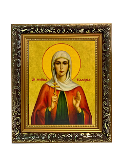 Икона Валерия Калерия Кесарийская Мученица на холсте 040 Икона Валерия Калерия Кесарийская Мученица на холсте 040