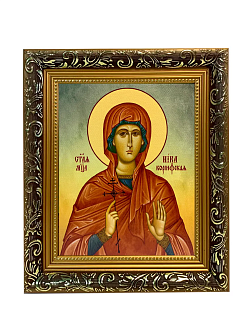 Икона Виктория Ника Коринфская Мученица на холсте 047