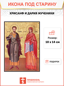 Икона Хрисанфа и Дарии