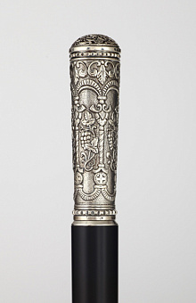 Посох гальванопластический разборный с литьевым окончанием / серебрение