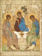 Православная икона "Пресвятая Троица"