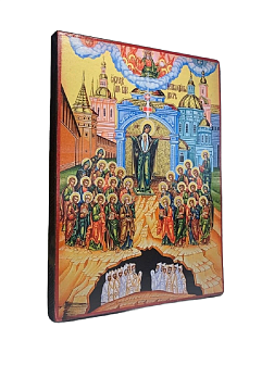 Царская икона 053 Божией Матери Непроходимая Дверь 1106